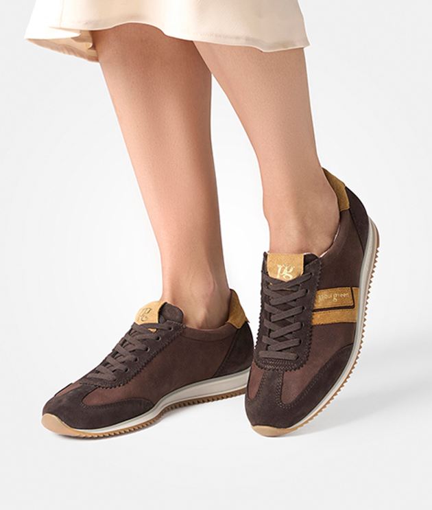 Paul Green 5453-138 sneaker in brown