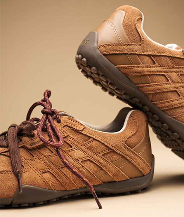 GEOX SNAKE Sneaker in braun