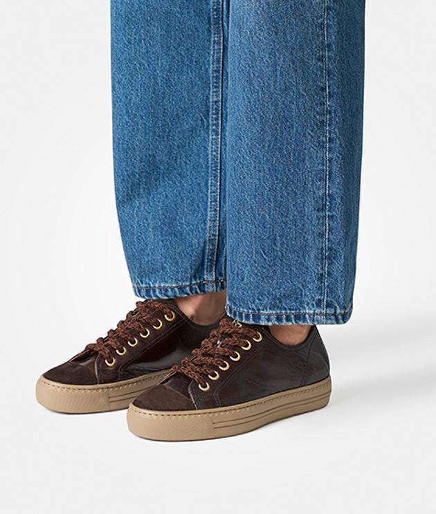 Paul Green 4977-278 sneaker in brown