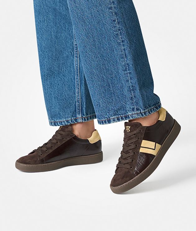 Paul Green 5464-188 sneaker in brown