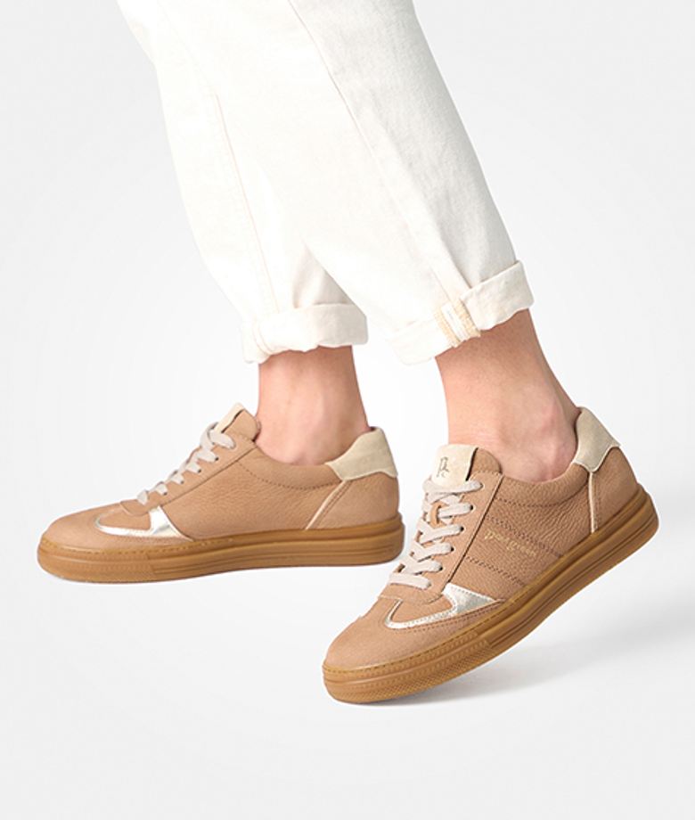 Paul Green 5466-008 sneaker in beige