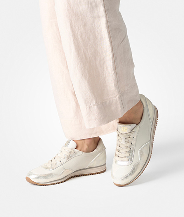 Paul Green 5545-009 sneaker in metallic