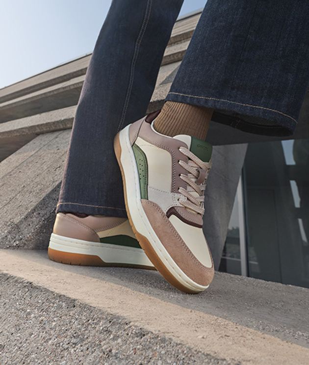 GEOX D564QB 08522 C1SA7 sneaker in beige