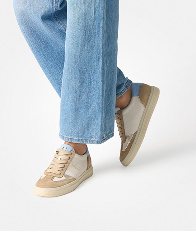 Paul Green 5466-059 sneaker in beige