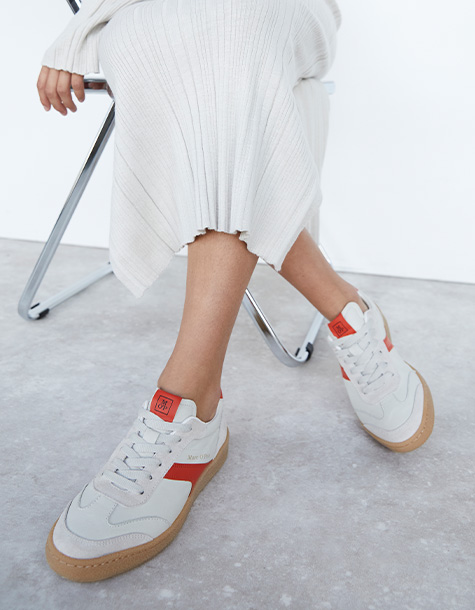 Marc O' Polo COURT W Sneakers in offwhite/ greyge/ burnt buy online