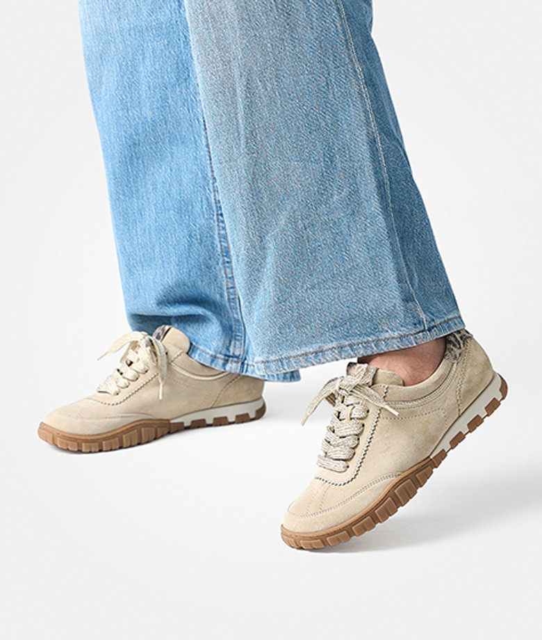 Paul Green 5504-058 sneaker in beige