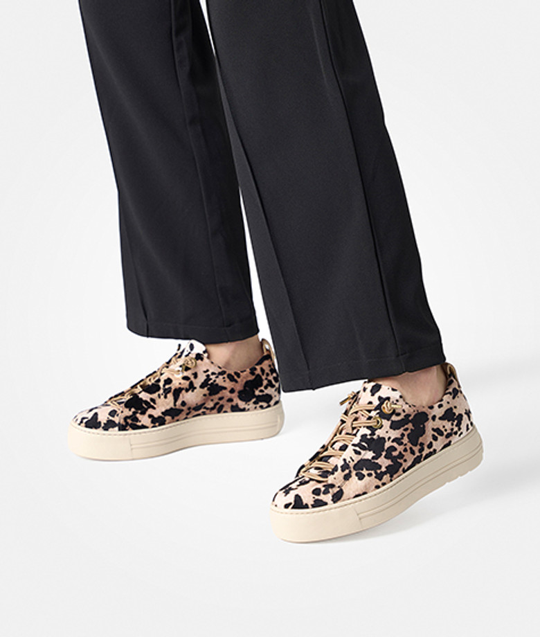 Paul Green 5547-029 sneaker in beige