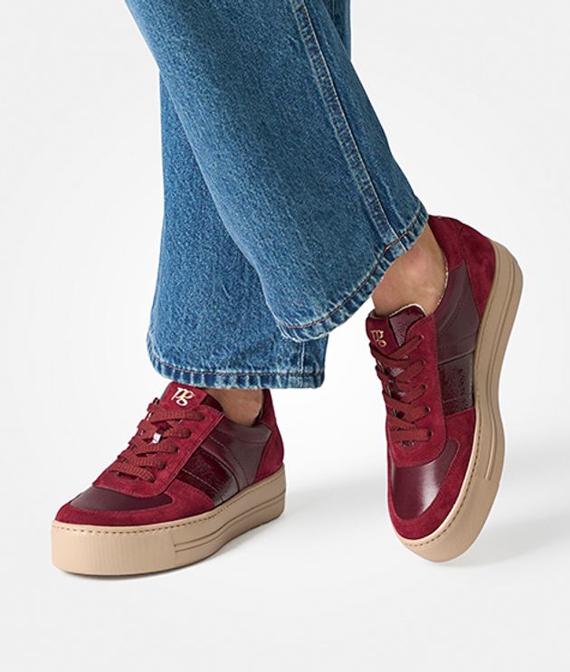 Paul Green 5230-188 sneaker in red