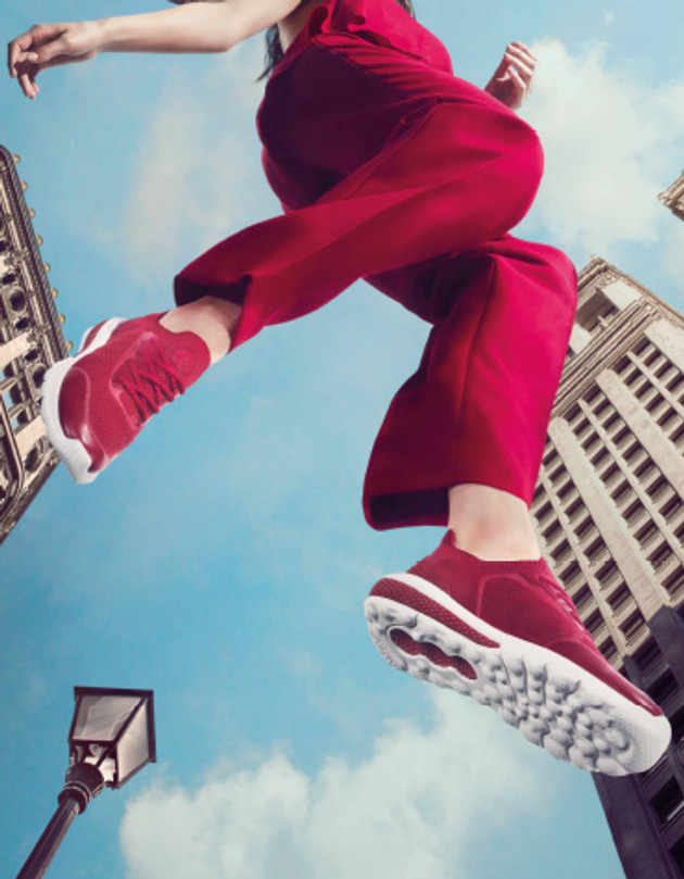 GEOX SPHERICA Sneaker in rot