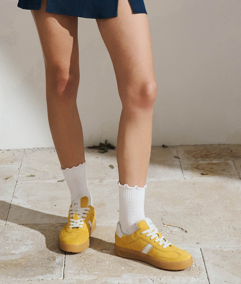 靴 YELLO WEISS DOUBLE SNEAKER SANDALS YELLO / CREMA SINGLE SNEAKER SANDALS