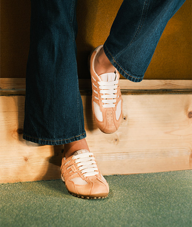 GEOX SNAKE ORIGINAL sneaker in orange