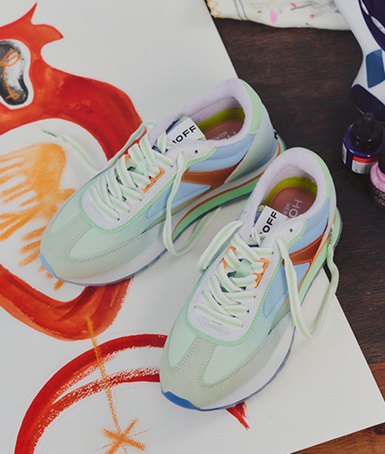 THE HOFF BRAND ART COLLECTION sneaker in green