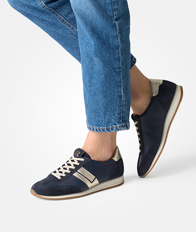 Paul Green 5453-179 Sneaker in blau