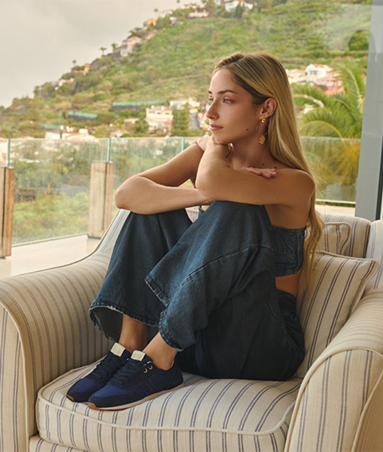 Candice Cooper 2019084.01.0C02 PLUME 3 sneaker in blue