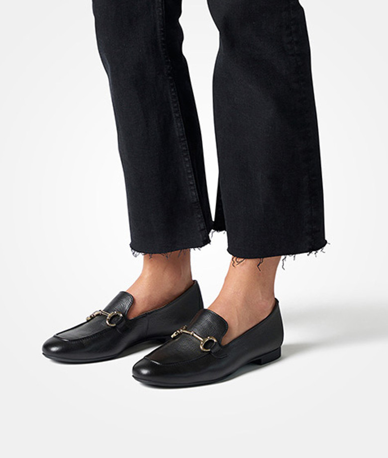 Paul Green 2596-000 Slipper & Mokassin in schwarz