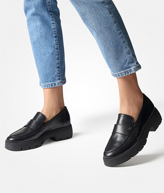Paul Green 1179-026 Loafers & Moccasins in Black