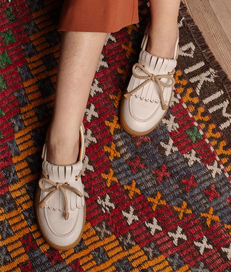 Truman's 4305 131 OFF WHITE Slipper