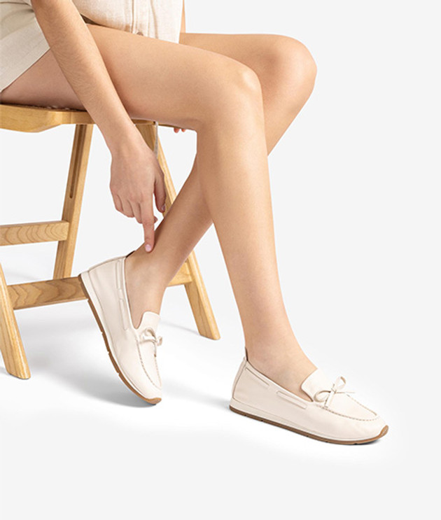 Unisa DIMAS_GRA IVORY slip-on shoe