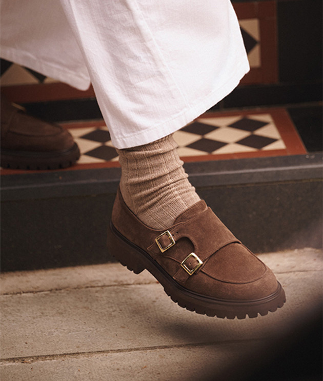 Paul Green 1240-001 Slipper & Mokassin in braun