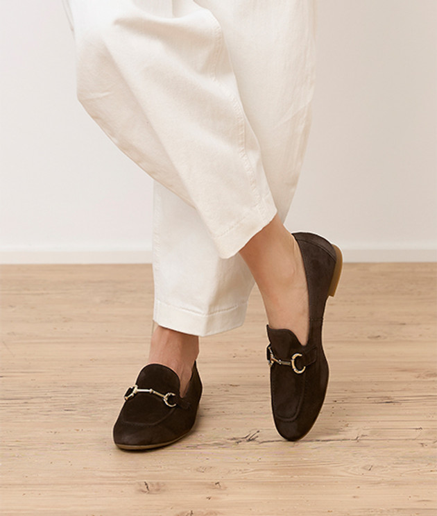 Paul Green 2596-389 Slipper & Mokassin in braun