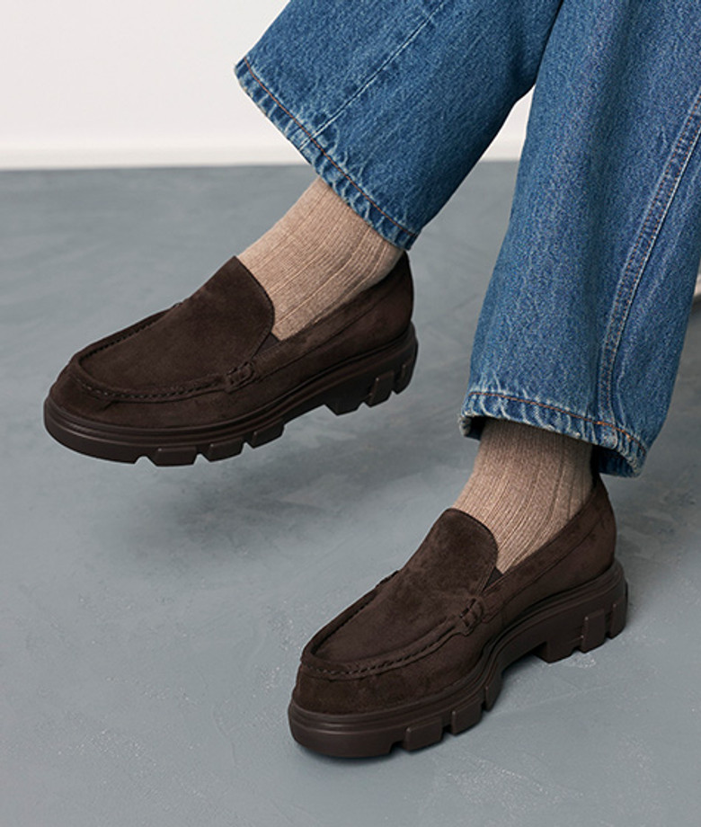 Paul Green 1258-002 Slipper & Mokassin in braun