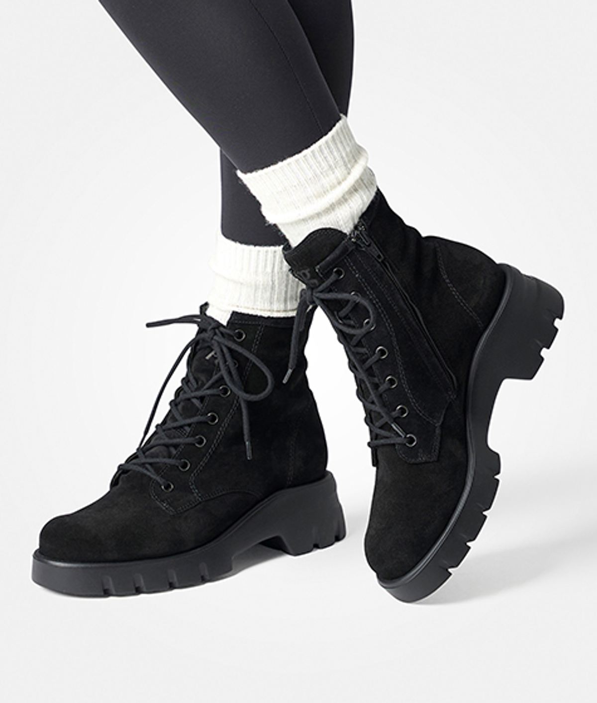 Paul Green 8207-038 Lace-up boots in black buy online