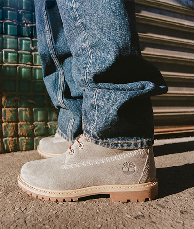 Timberland A5M5N Premium 6-Inch Boots in Gray