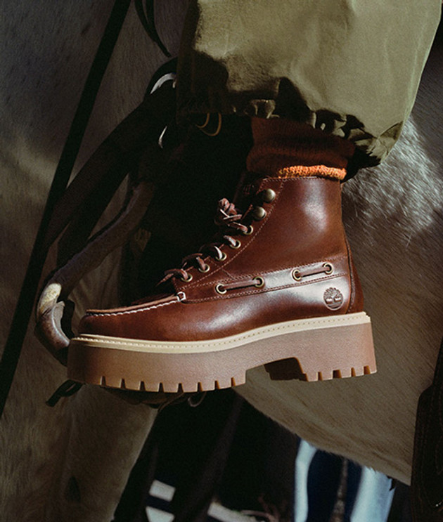 Timberland TB0A27YZEIW1 STONE STREET MID LACE UP BOOT Boots in red