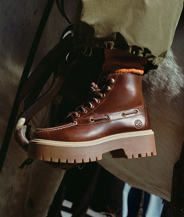 Timberland TB0A27YZEIW1 STONE STREET MID LACE UP BOOT Boots in red