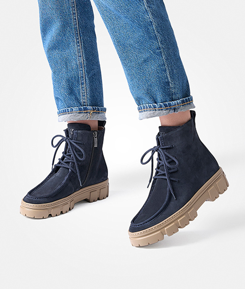 Paul Green 5499-038 boots in blue