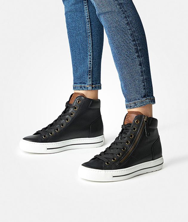 Paul Green 4024-027 sneaker in black