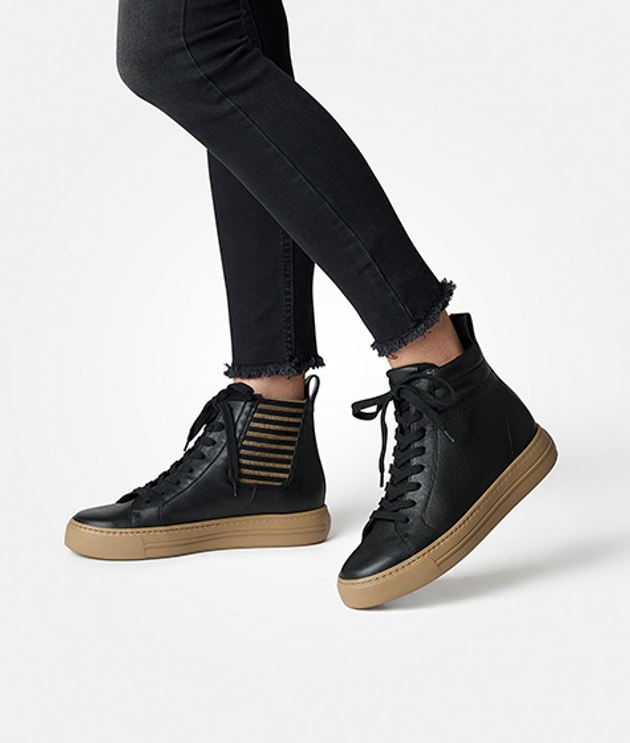 Paul Green 5277-004 sneaker in black