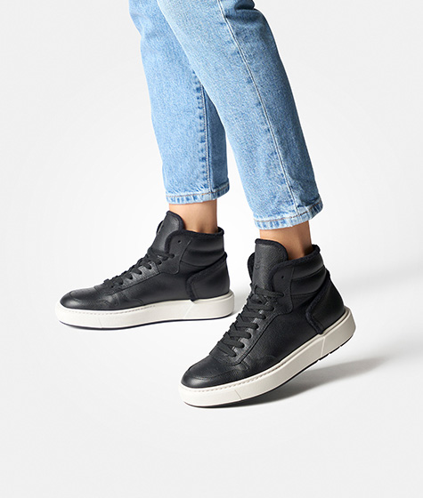 rag and bone kent high top sneakers black