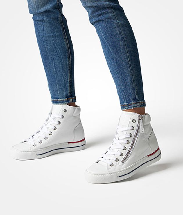 Paul Green 4024-243 sneaker in white