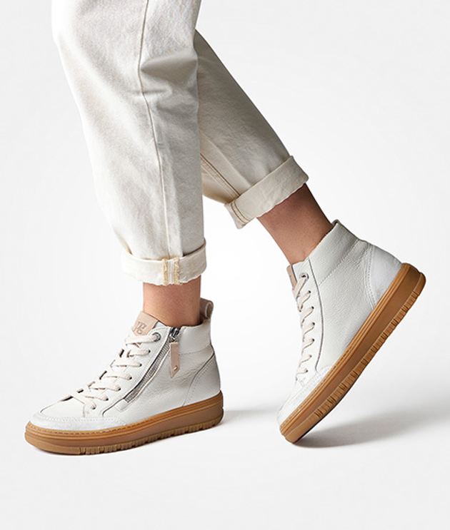 Paul Green 5289-056 sneaker in white