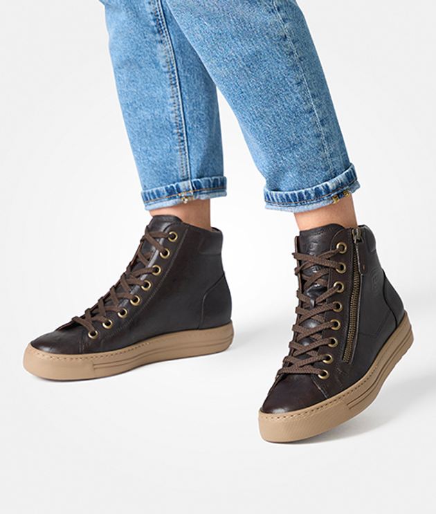 Paul Green 4024-338 sneaker in brown