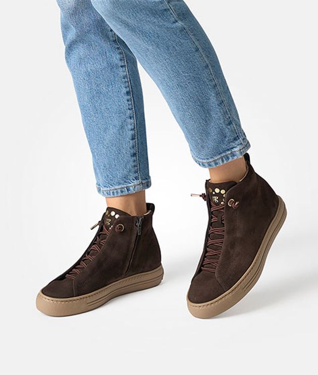 Paul Green 5283-128 sneaker in brown