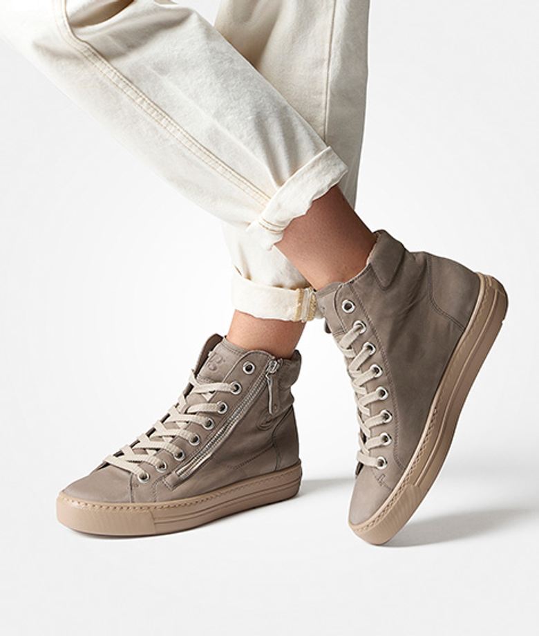 Paul Green 4024-266 sneaker in beige