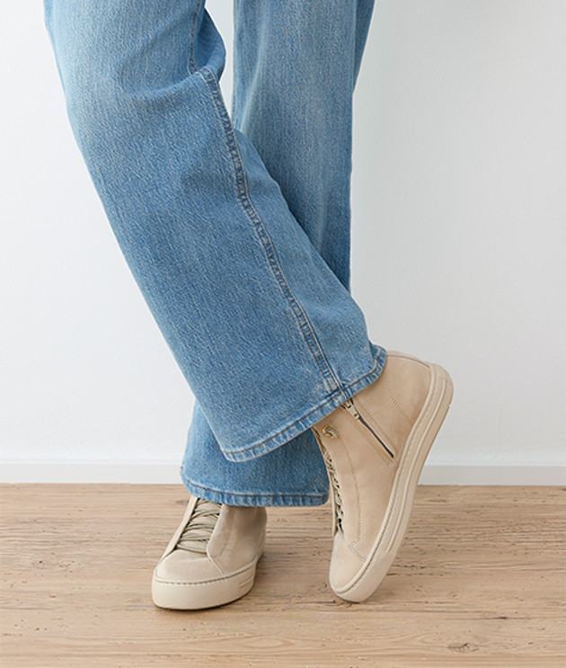 Paul Green 5283-139 sneaker in beige