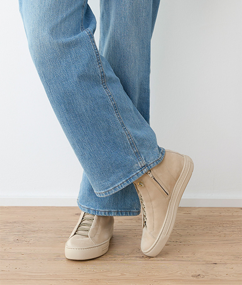 Paul Green 5283-139 sneaker in beige