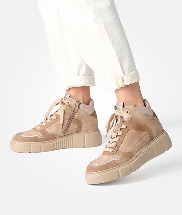 Paul Green 5407-048 sneaker in beige