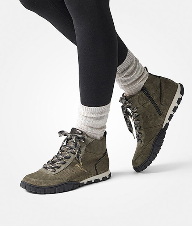 Paul Green 5506-018 sneaker in green