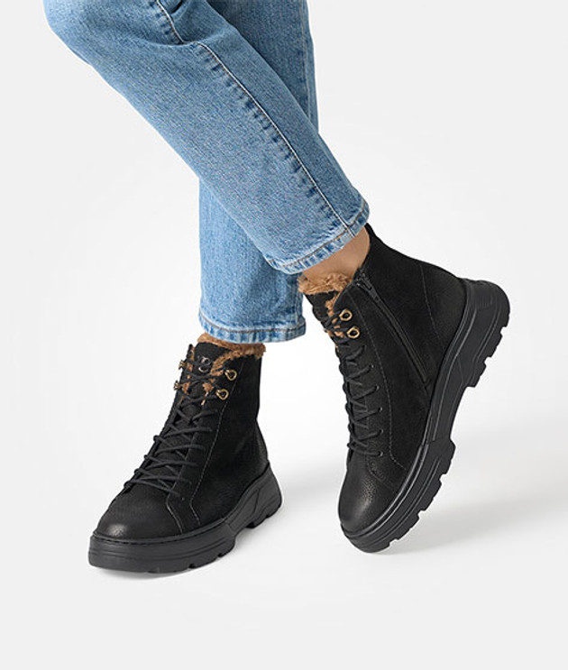 Paul Green 5497-030 Warmfutter in schwarz