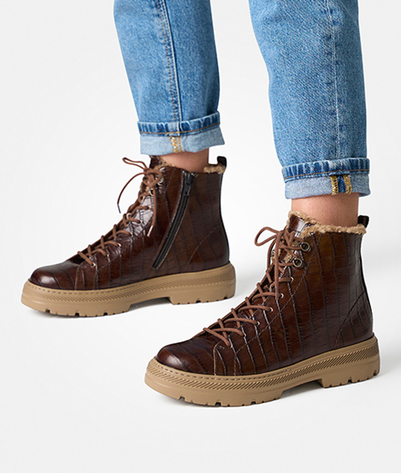 Paul Green 5287-108 warm lining in brown