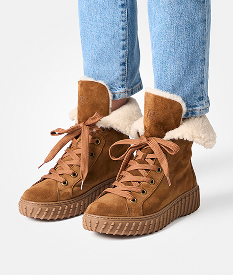 Paul Green 5449-018 warm lining in brown