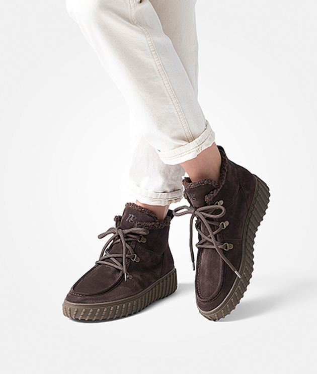 Paul Green 5502-018 warm lining in brown