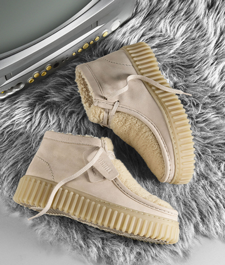 Clarks Torhill Moss 26182914 4 Warm lining in beige