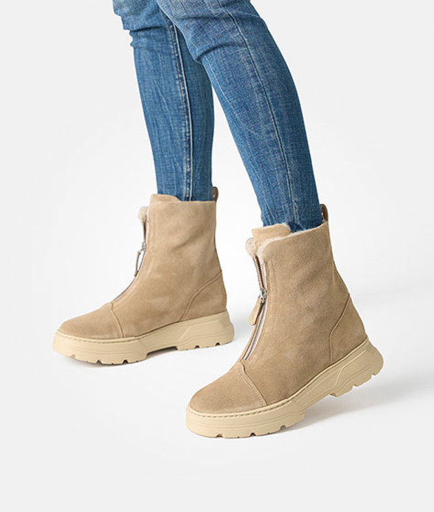 Paul Green 8243-018 Warm Lining in Beige