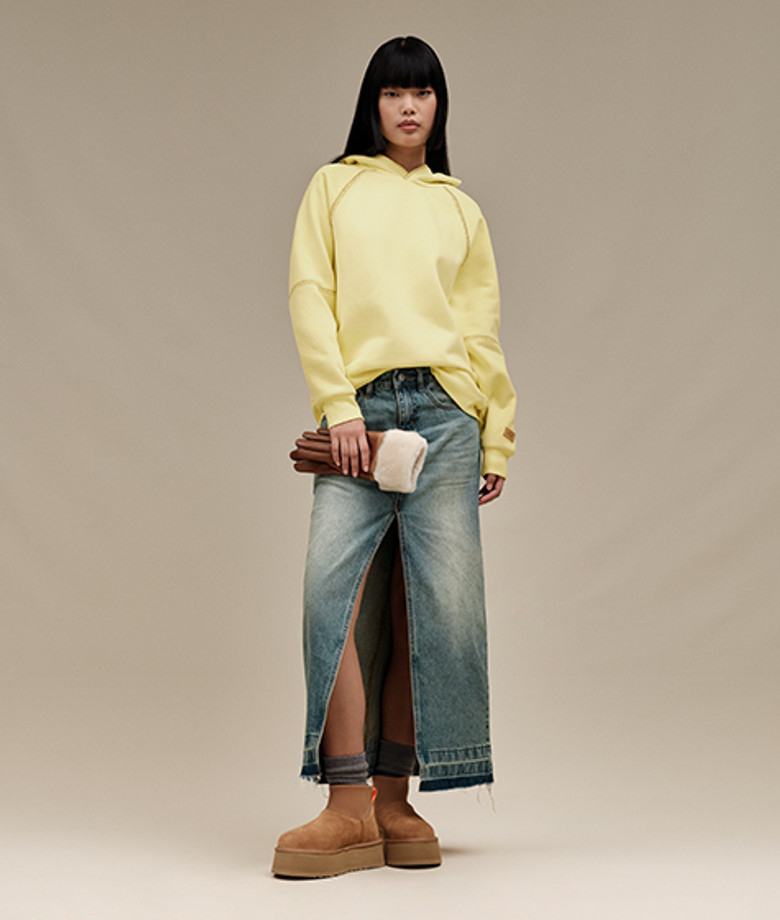 UGG 1168170-CHE CLASSIC MINI DIPPER warm lining in beige