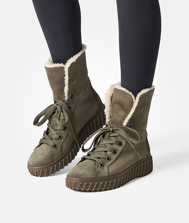 Paul Green 5449-008 warm lining in green